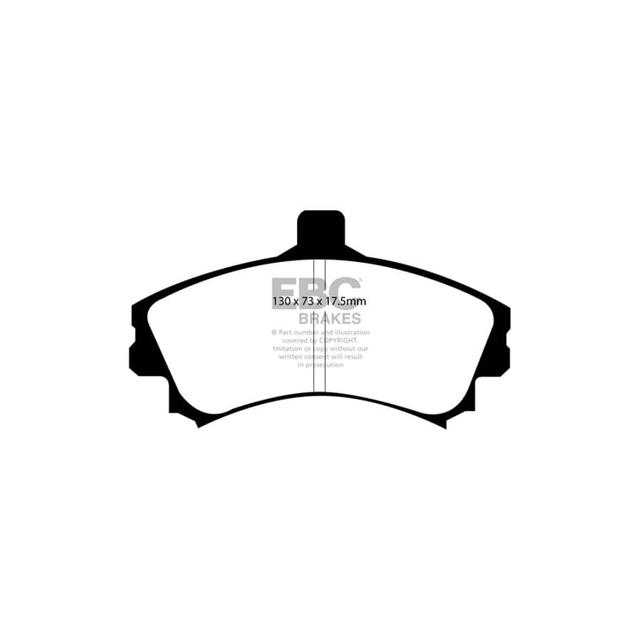 EBC PD40K1745 Smart Forfour (W454) Ultimax Pad & Plain Disc Kit - Girling/TRW Caliper 2 | ML Performance UK Car Parts