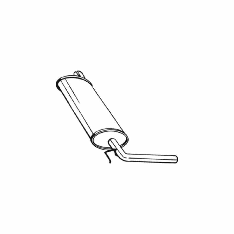 Bosal 200-965 Rear Silencer for Renault Trafic