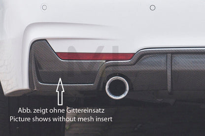 Rieger 00088056 BMW 4 Series F32 F33 F36 Rear Diffuser 4 | ML Performance UK Car Parts