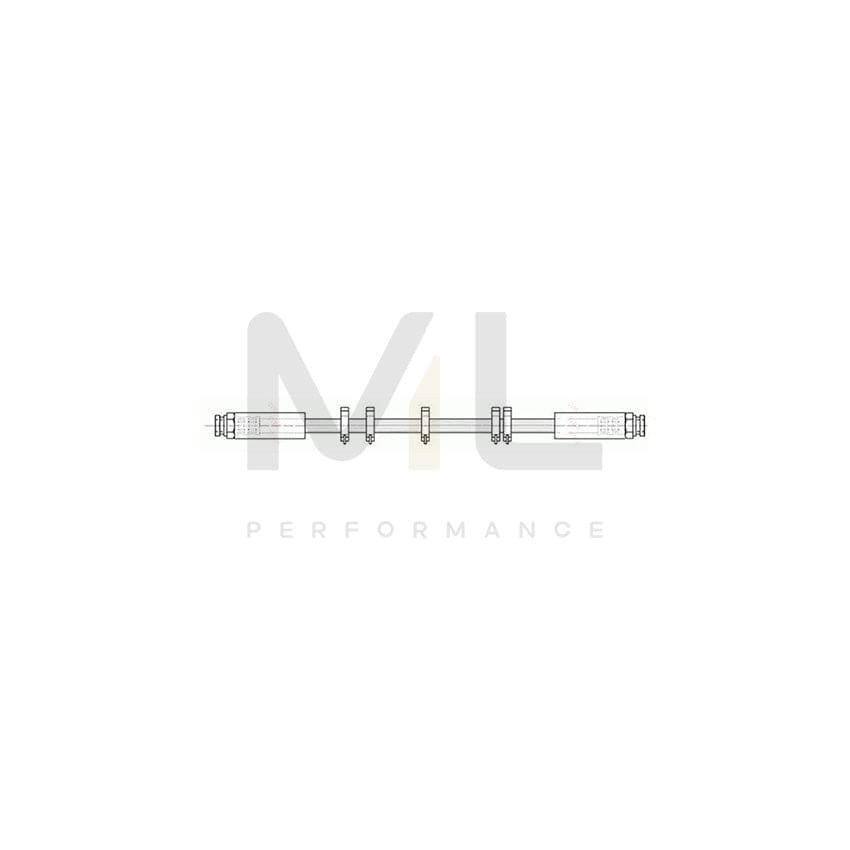 TRW PHA351 Brake Hose for AUDI 80 335mm, M10x1