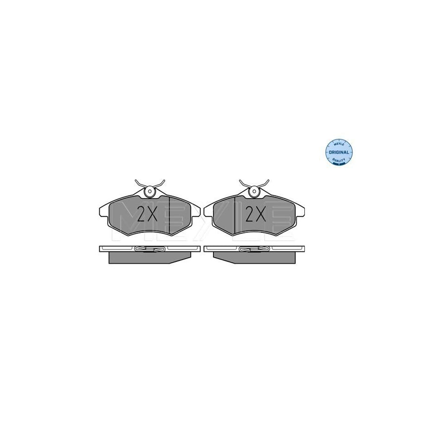 Meyle 025 234 0719 Brake Pad Set