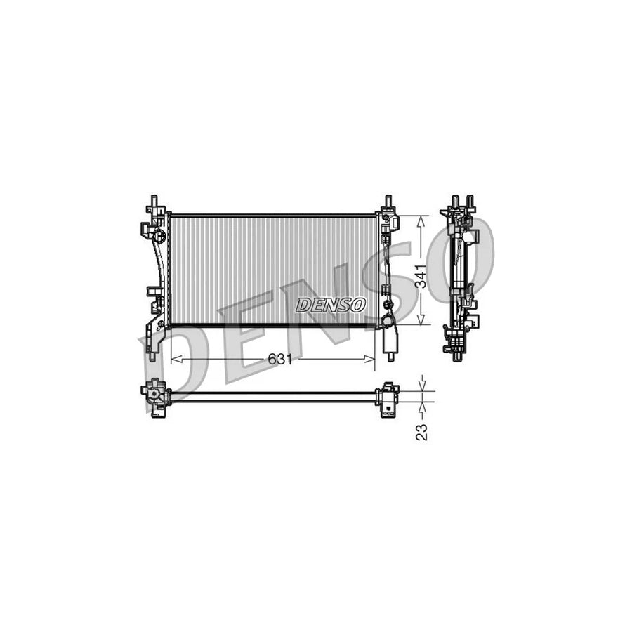 DENSO DRM09172 Engine Radiator