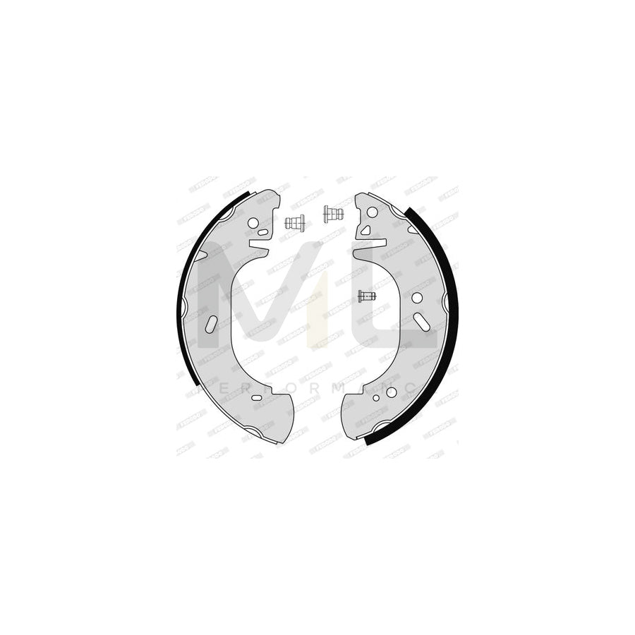 Ferodo Premier FSB331 Brake Shoe Set for Ford Transit