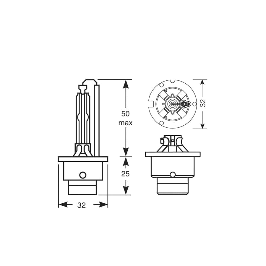 RING R42402 42V 35W D4S (Projection) Gas Discharge Bulb