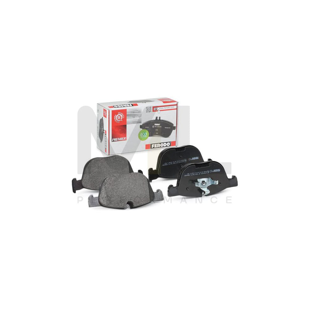 Ferodo Premier Eco Friction FDB4052 Brake Pad Set Prepared for Wear Indicator, With Piston Clip, Without Accessories