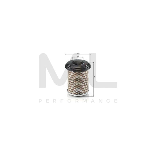 MANN-FILTER C 17 217/1 Air Filter suitable for MERCEDES-BENZ T2 Filter Insert