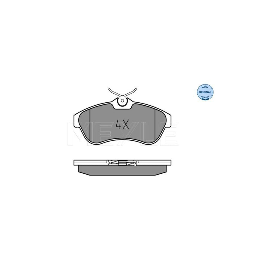 Meyle 025 234 0919 Brake Pad Set
