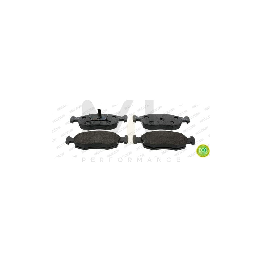 Ferodo Premier Eco Friction FDB579 Brake Pad Set Not Prepared for Wear Indicator, With Piston Clip, Without Accessories