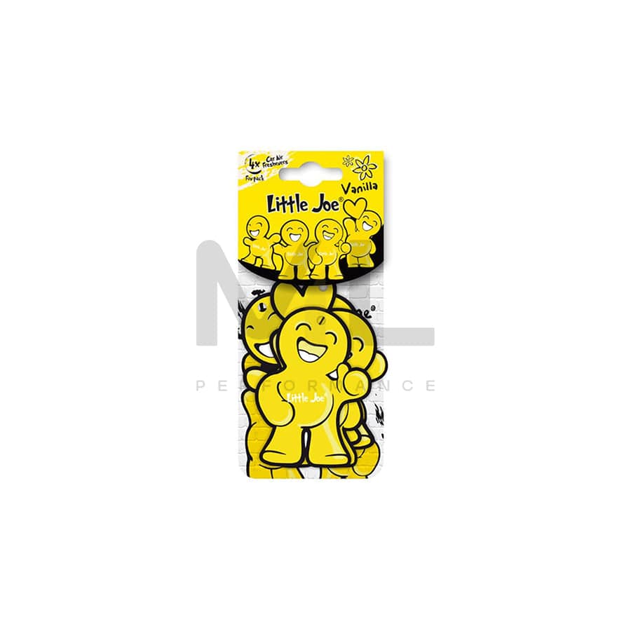 Little Joe Car Air Freshener - Paper Yellow Vanilla