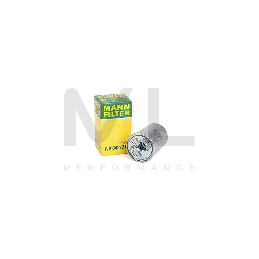 MANN-FILTER WK 842/21 x Fuel filter with seal