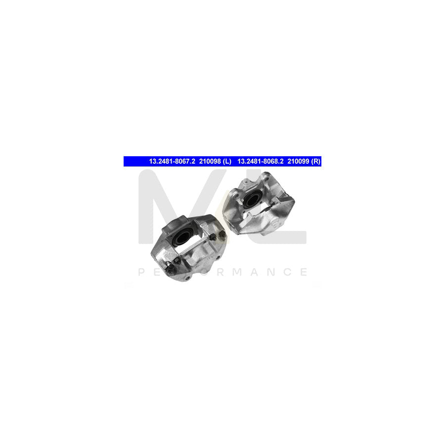 ATE 13.2481-8067.2 Brake Caliper for PORSCHE 911