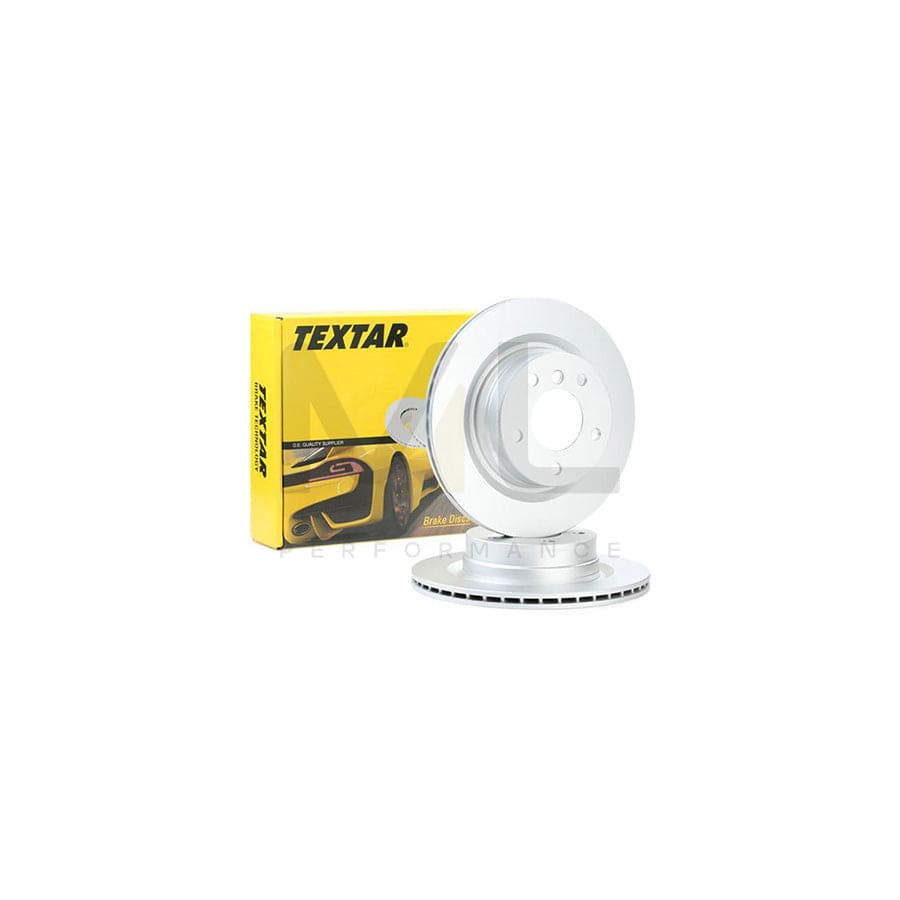 TEXTAR PRO 92133003 Brake Disc Internally Vented, Coated, without wheel hub, without wheel studs  - 1 piece