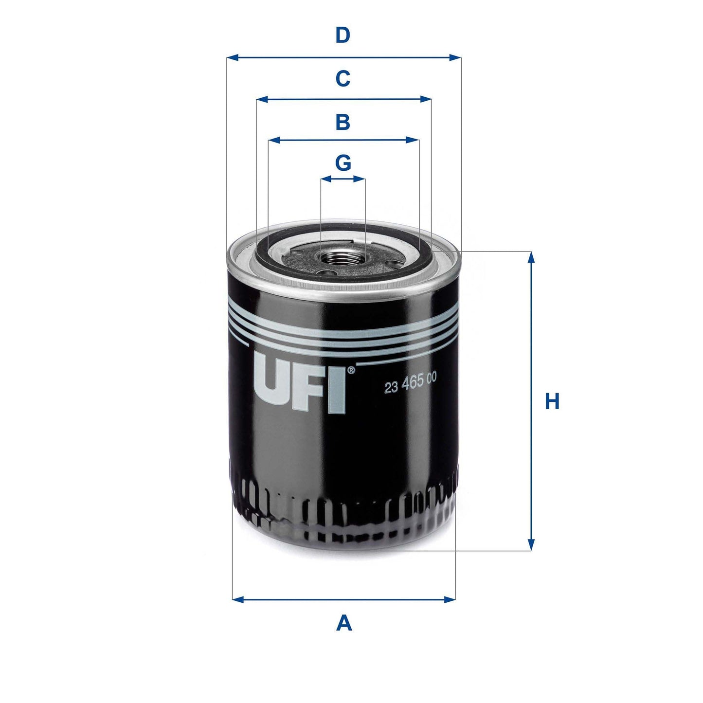 UFI 23.465.00 Oil Filter
