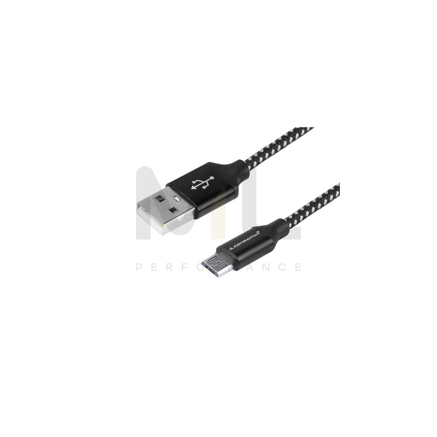 CARMOTION 86553 USB charge cable Black