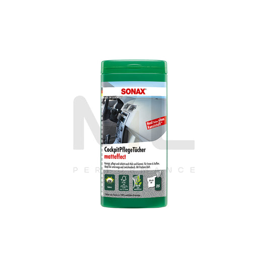 Sonax Plastic Care Wipes matt (Box) 25pcs.
