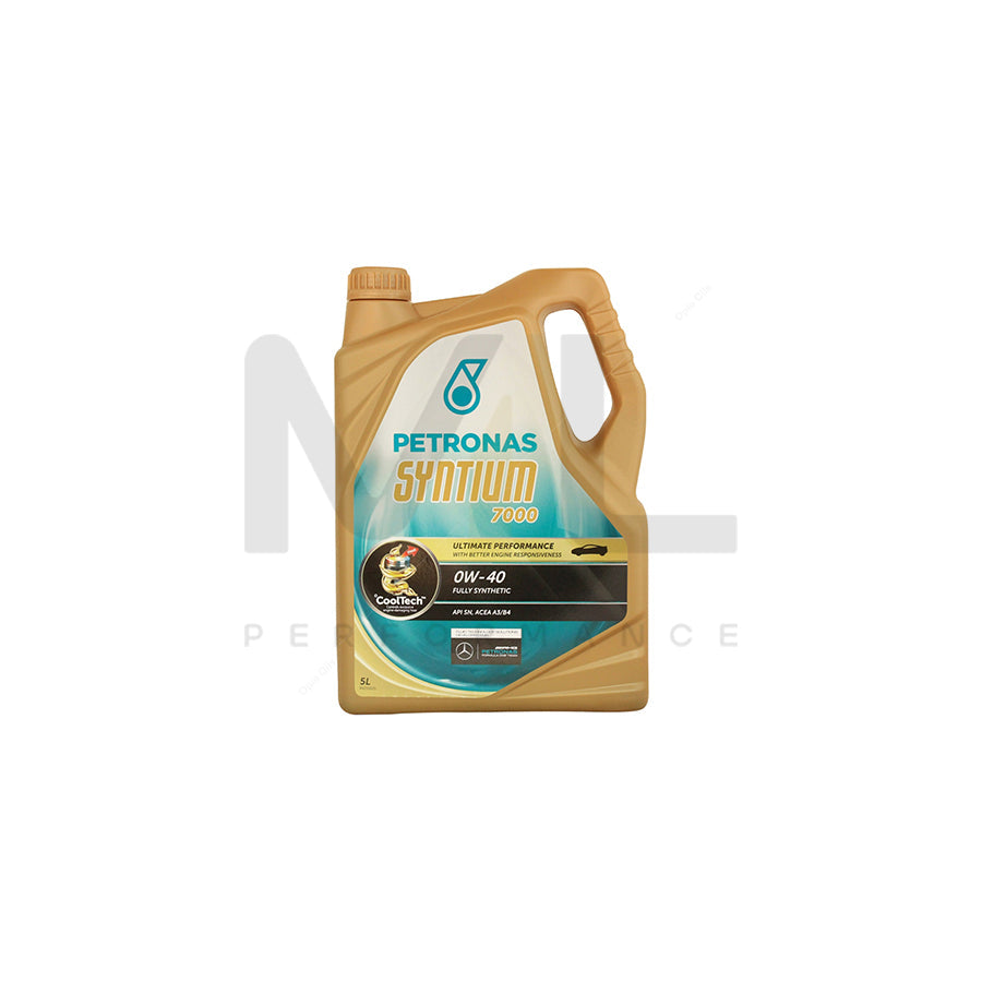 PETRONAS Syntium 7000 0W-40 Fully Synthetic Car Engine Oil 5l