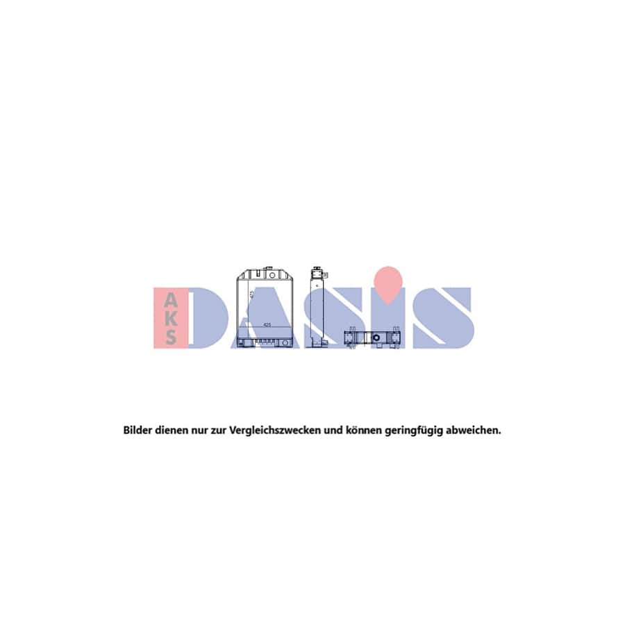 AKS Dasis 440528N Engine Radiator