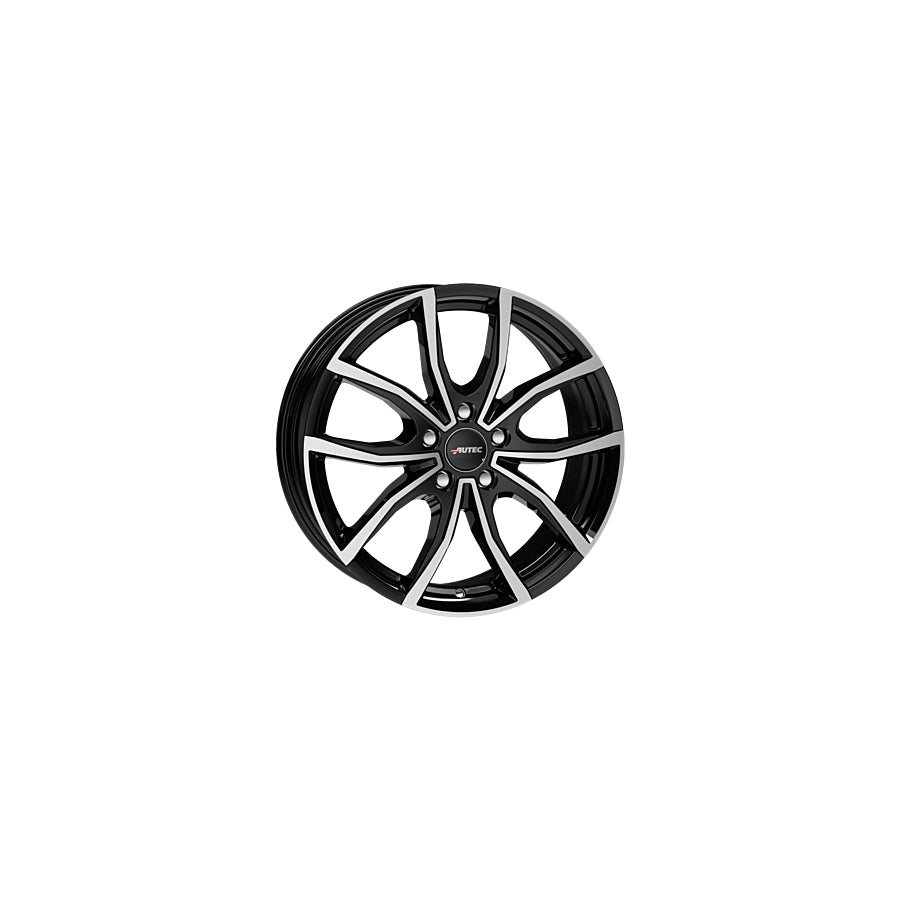 Autec Vidra 7.5x18 ET39 VD7518395074111 Black Polished Wheel