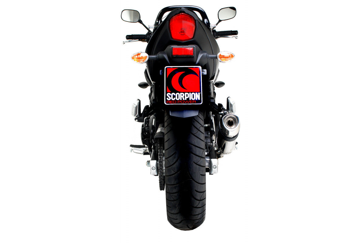 Scorpion ESI99SSO Suzuki Carbine Slip-On - Polished Stainless Steel Sleeve (GSF650 Bandit / GSF1250 Bandit) | ML Performance UK UK