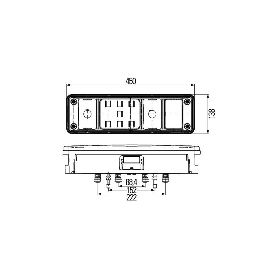 Hella 2VP 340 966-121 Combination Rearlight