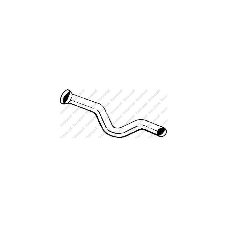Bosal 720-729 Exhaust Pipe for Land Rover 110/127 (Ldh)