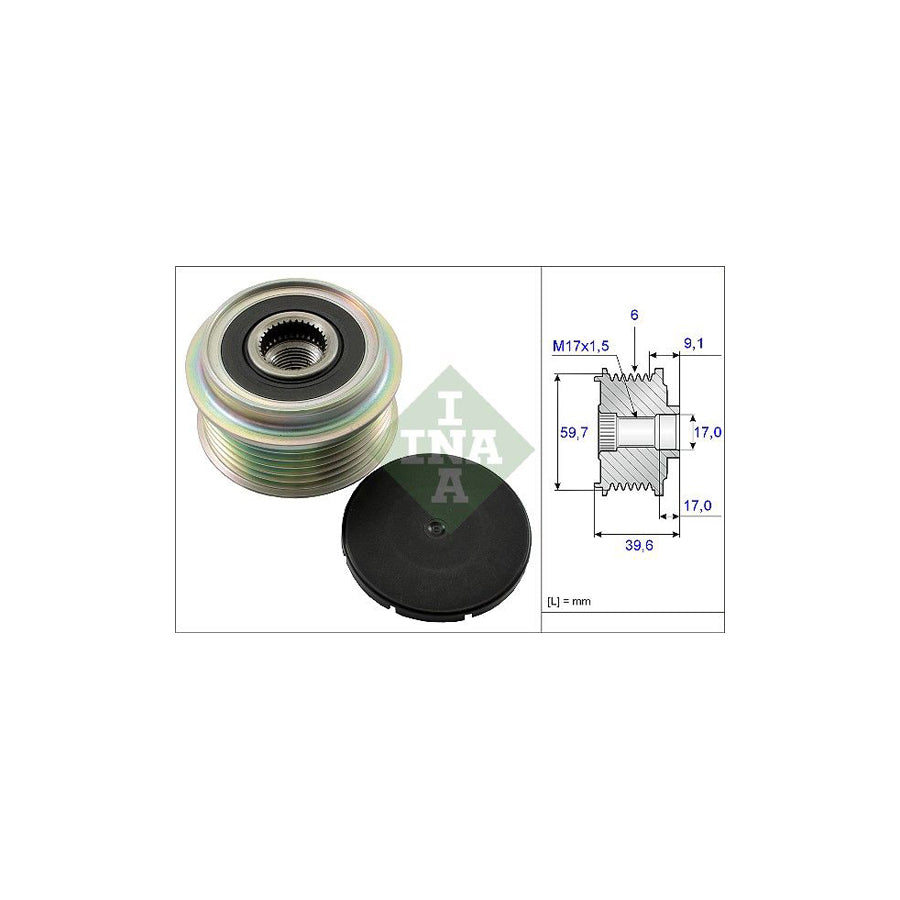 Ina 535 0133 10 Alternator Freewheel Clutch