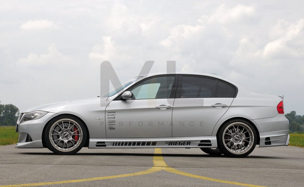 Rieger 00053410 BMW 3 Series E90 E91 Front Bumper 7 | ML Performance UK Car Parts