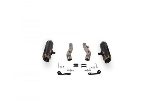 Scorpion KA1014CEM Kawasaki Z1000 SX Rp1-Gp Slip-On (Pair) - Carbon Fibre Sleeve | ML Performance UK UK
