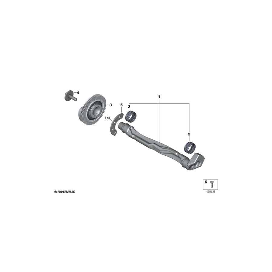 Genuine BMW 11278602965 F32 F56 Gear Wheel (Inc. X1 18i, 218i & Cooper SE ALL4)