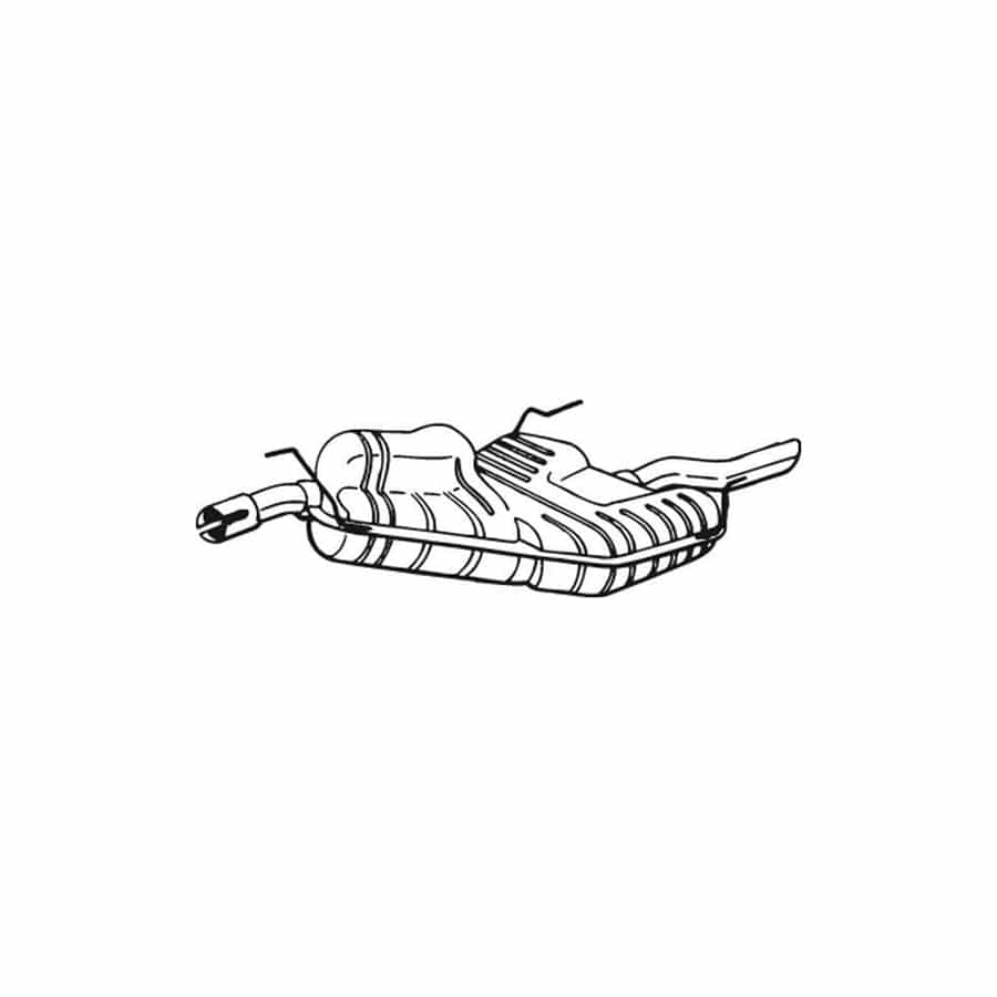 Bosal 215-001 Rear Silencer for Saab 9-5