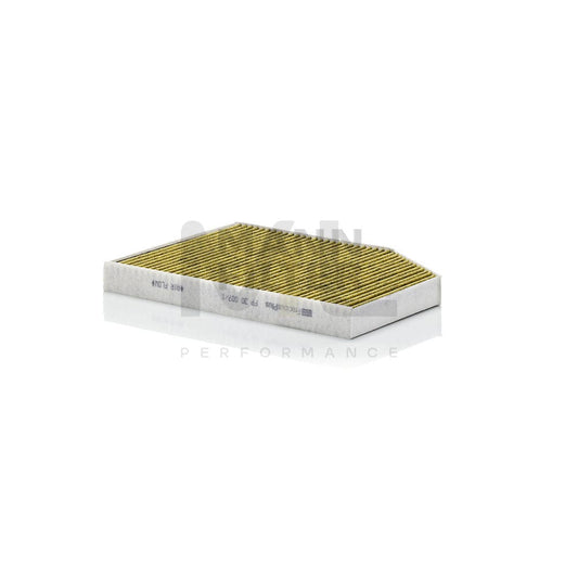 MANN-FILTER FP 24 024 Pollen filter Activated Carbon Filter, Activated Carbon Filter with polyphenol, Particulate filter (PM 2.5), with antibacterial action, with fungicidal effect