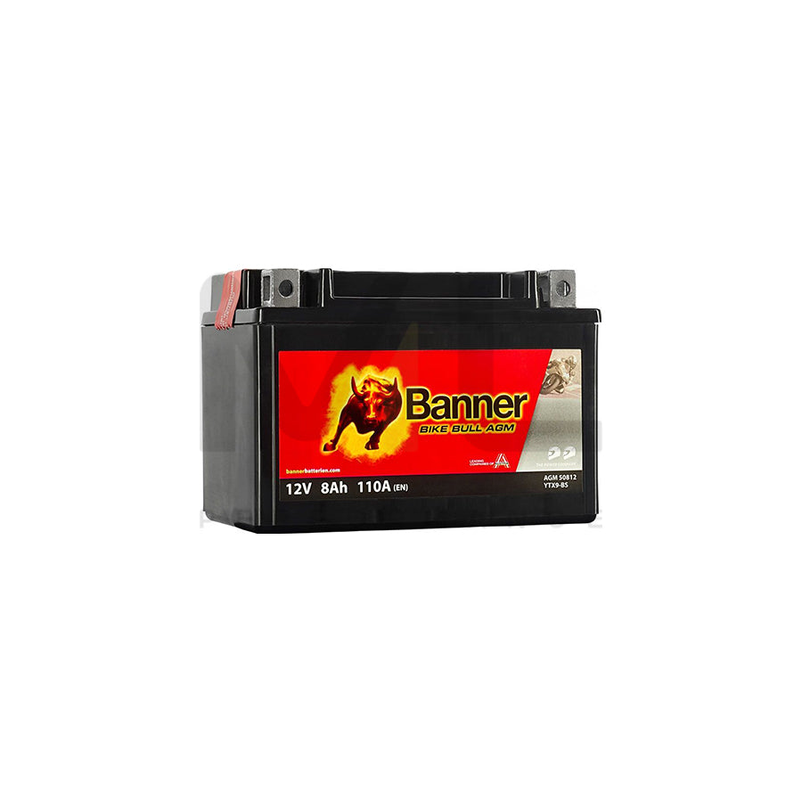 Banner 50812 Bike Bull AGM Battery