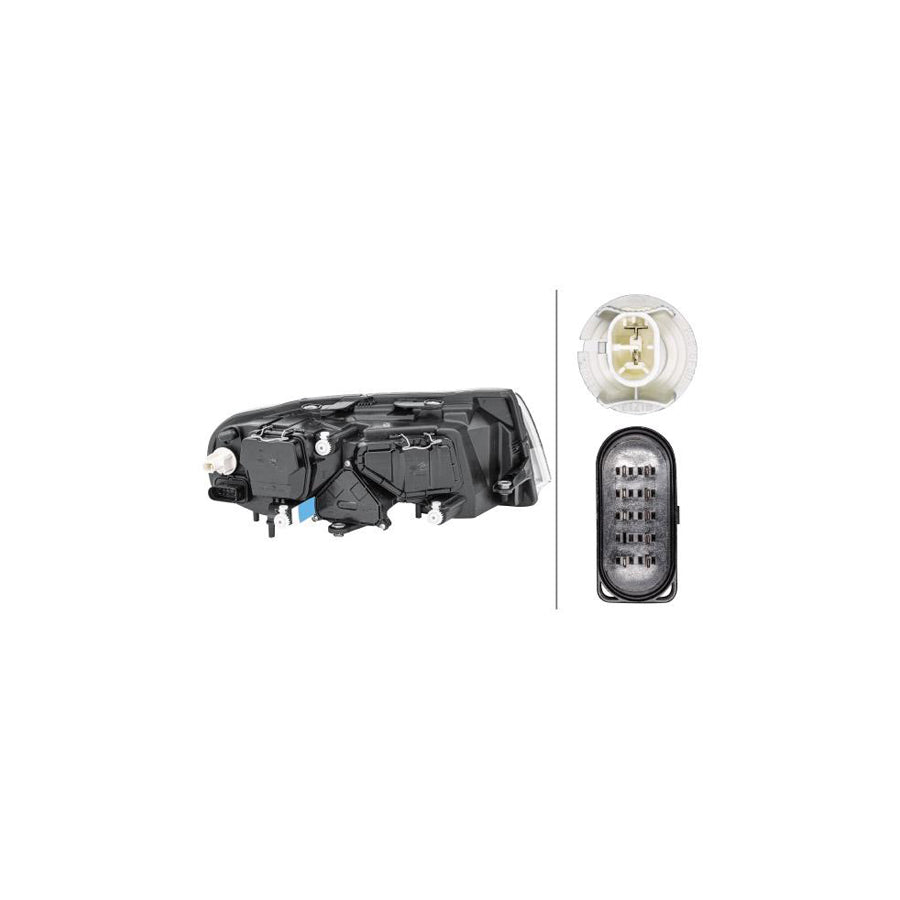 Hella 1EL 246 042-091 Headlight For Skoda Superb I Saloon (3U4)