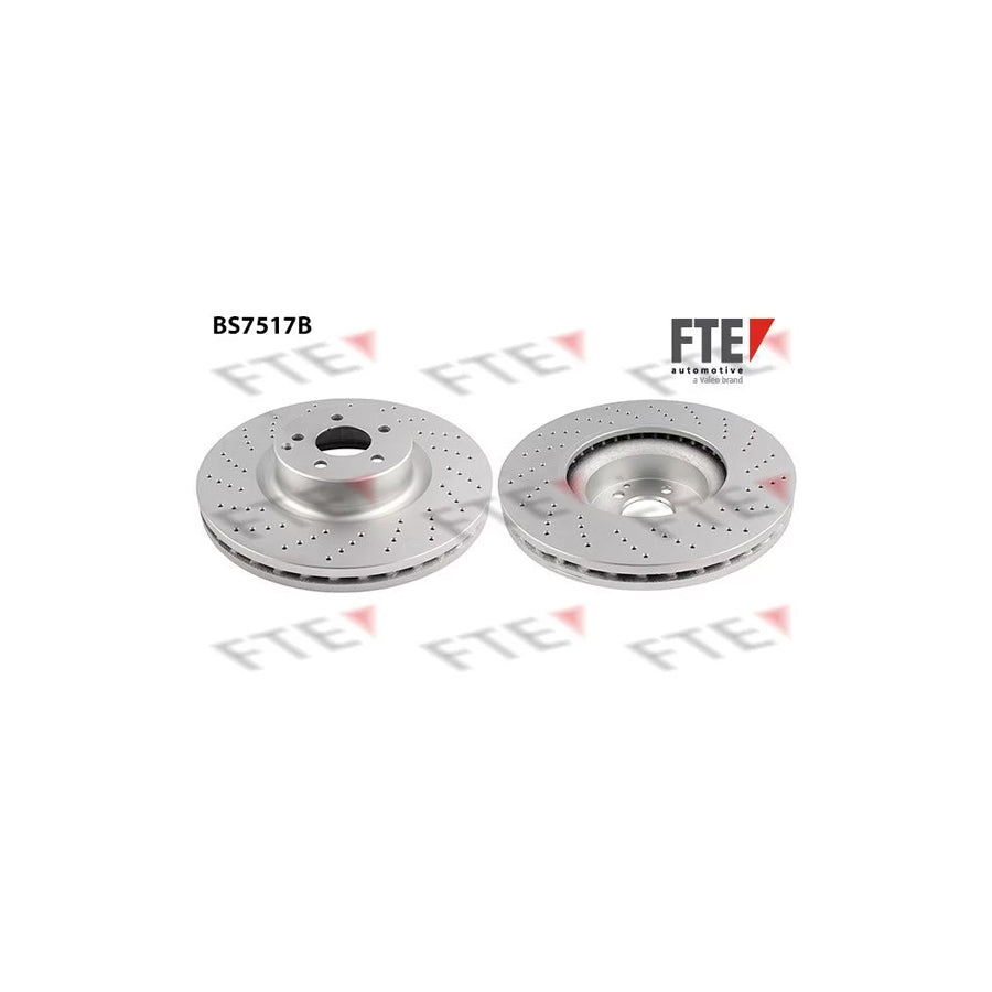 FTE 9081276 Brake Disc Suitable for Mercedes-Benz S-Class