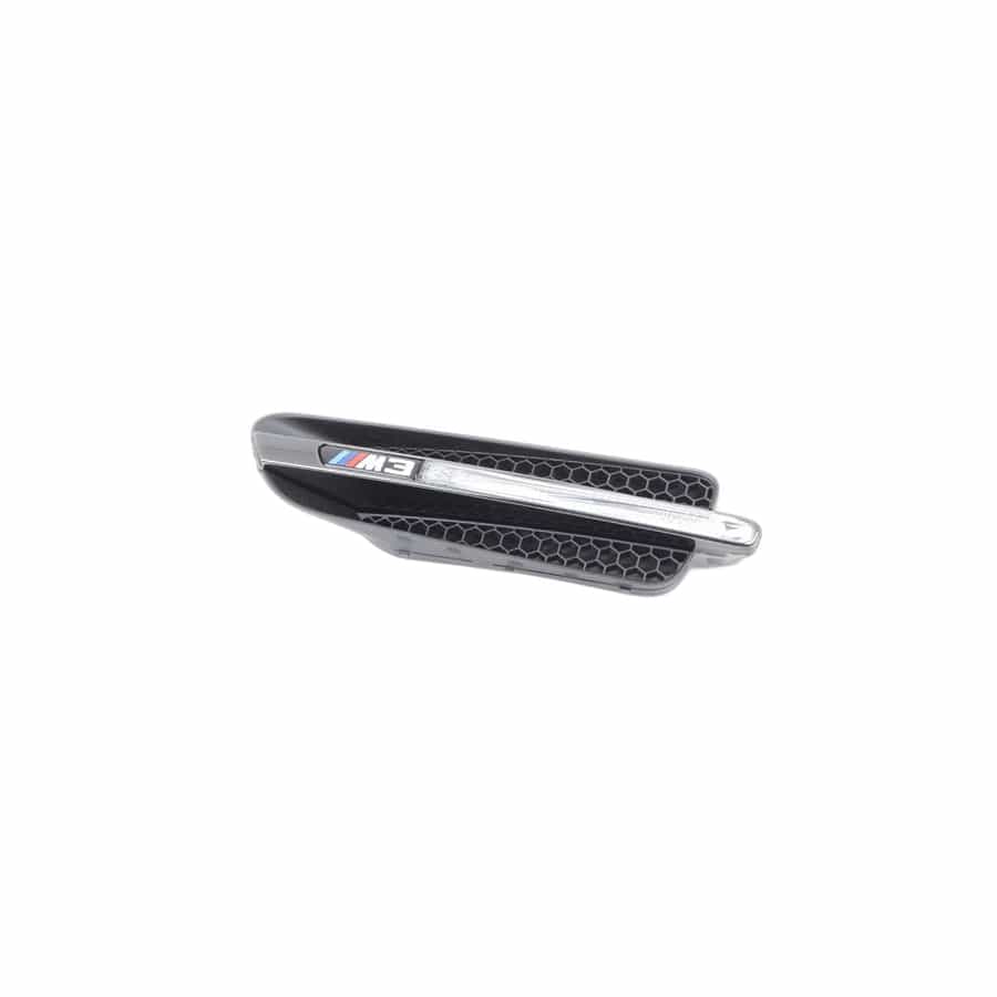 Genuine BMW 51137981105 E90 Grille, Side Panel, Front, Left SCHWARZCHROM (Inc. M3)