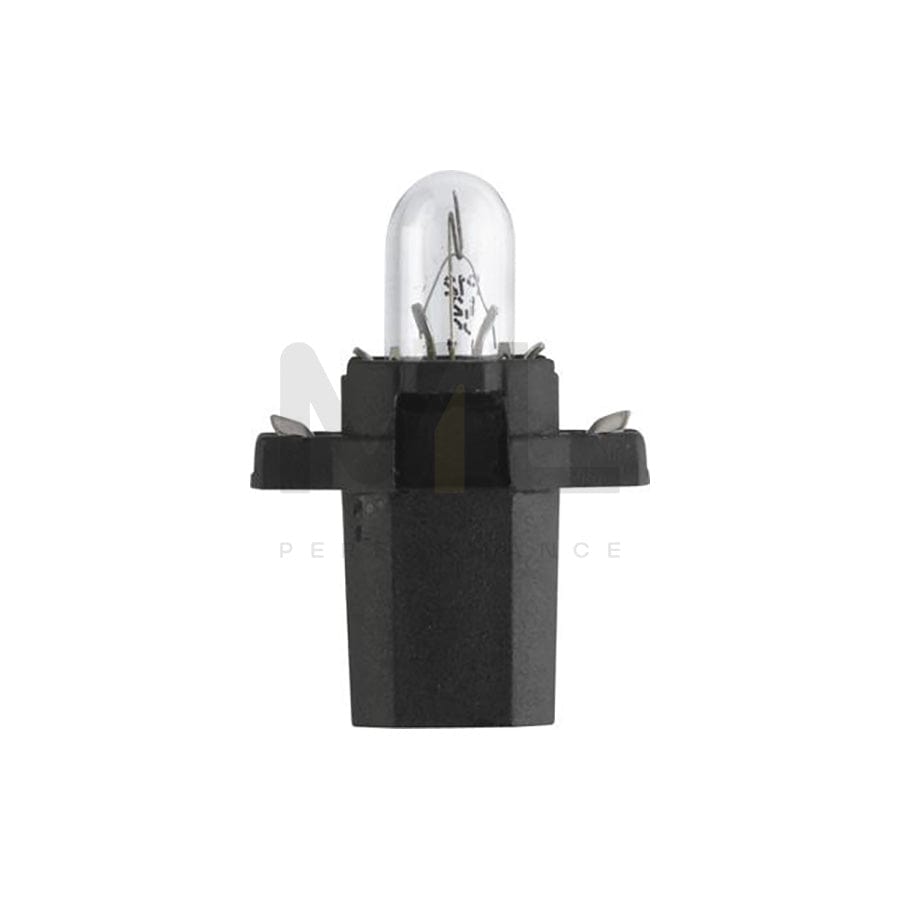 PHILIPS 12597CP Dashboard bulb 12V 1,2W, Plastic base lamp, B8,3s/1,35