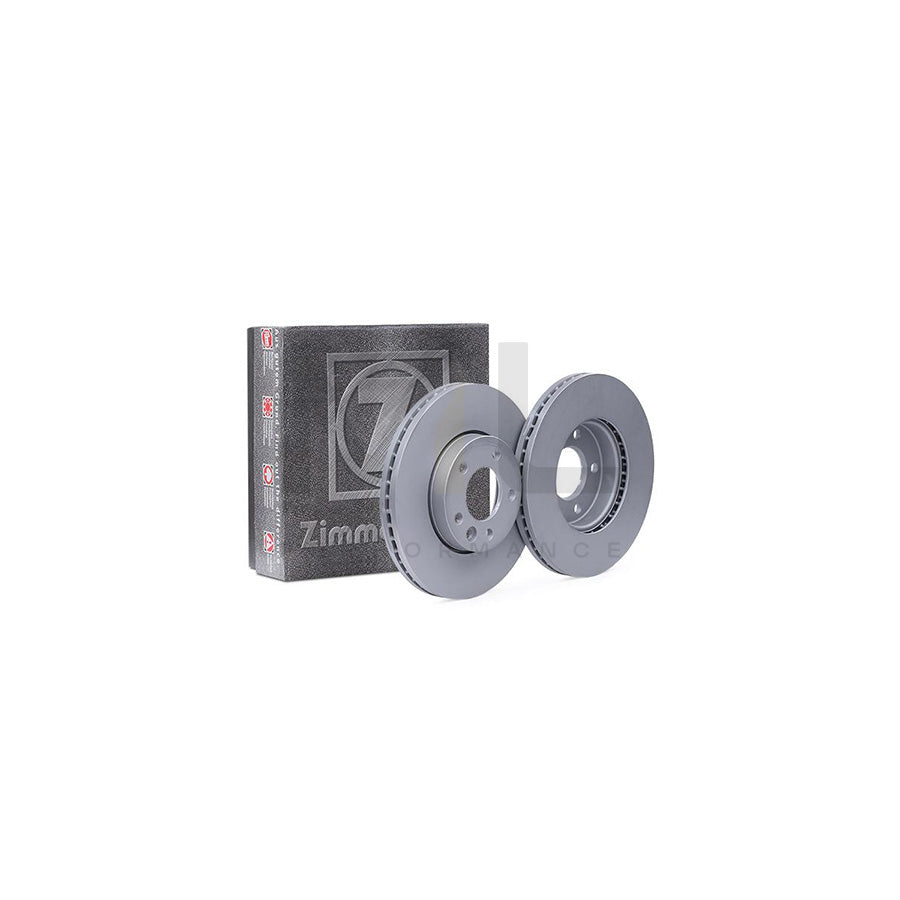 ZIMMERMANN COAT Z 600.3223.20 Brake Disc Internally Vented, Coated, High-carbon  - 1 piece