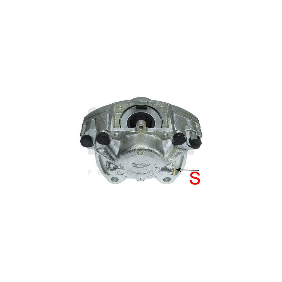 TEXTAR 38077000 Brake Caliper suitable for MERCEDES-BENZ S-Class