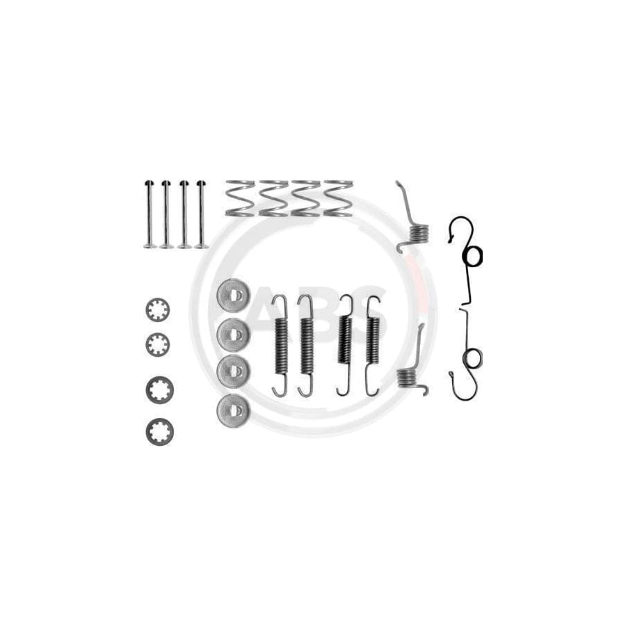 A.B.S. 0511Q Accessory Kit, Brake Shoes for FORD FIESTA