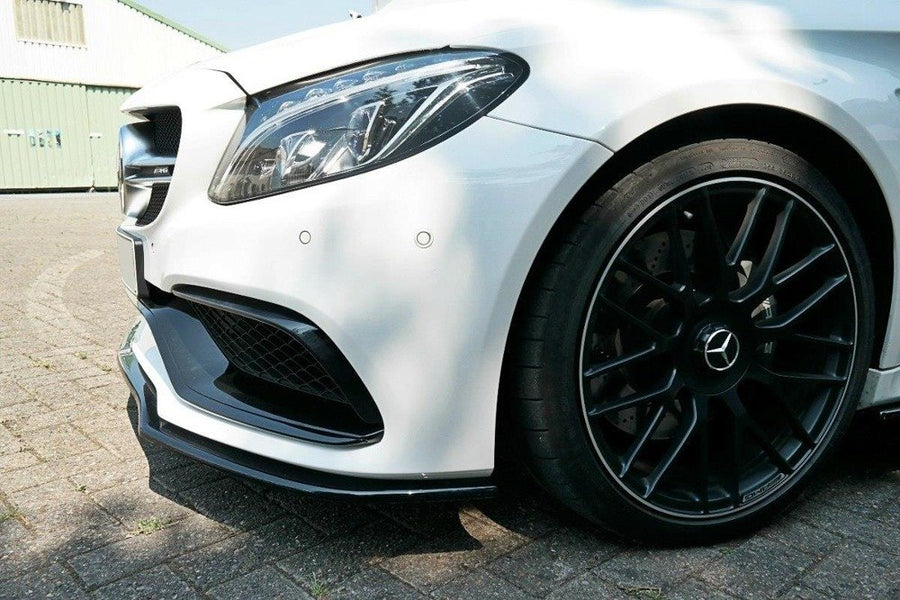 Maxton Design Mercedes Benz C63 AMG W205 Coupe Front Splitter V.1