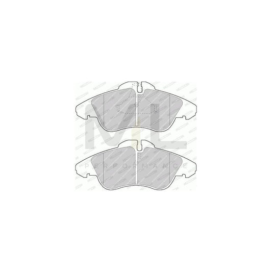 Ferodo Premier Eco Friction FVR1038 Brake Pad Set Incl. Wear Warning Contact, With Piston Clip, Without Accessories