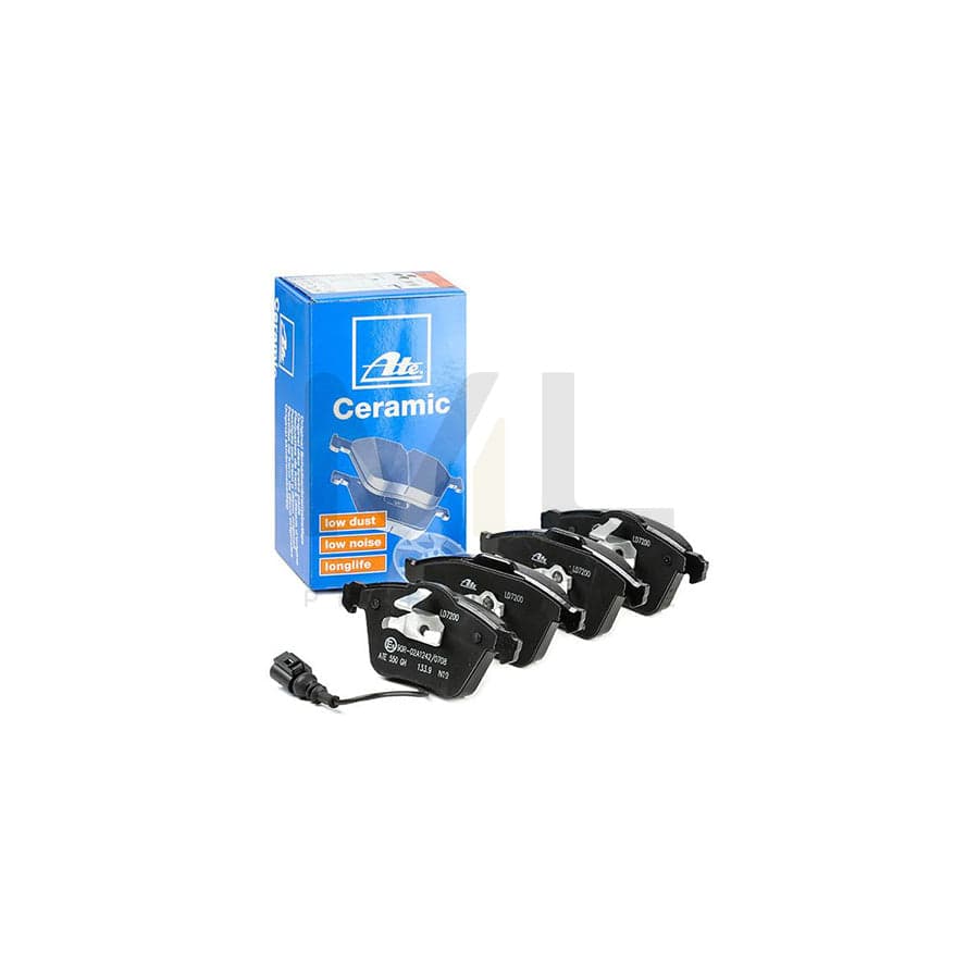 ATE Ceramic 13.0470-7200.2 Brake pad set incl. wear warning contact