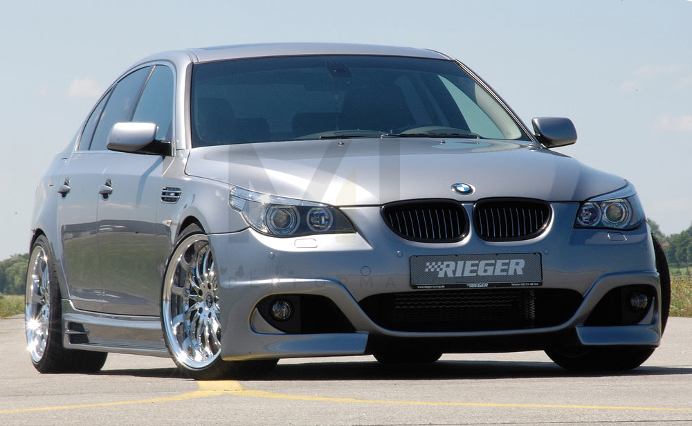 Rieger 00053616 BMW 5 Series E60 E61 Front Bumper 2 | ML Performance UK Car Parts