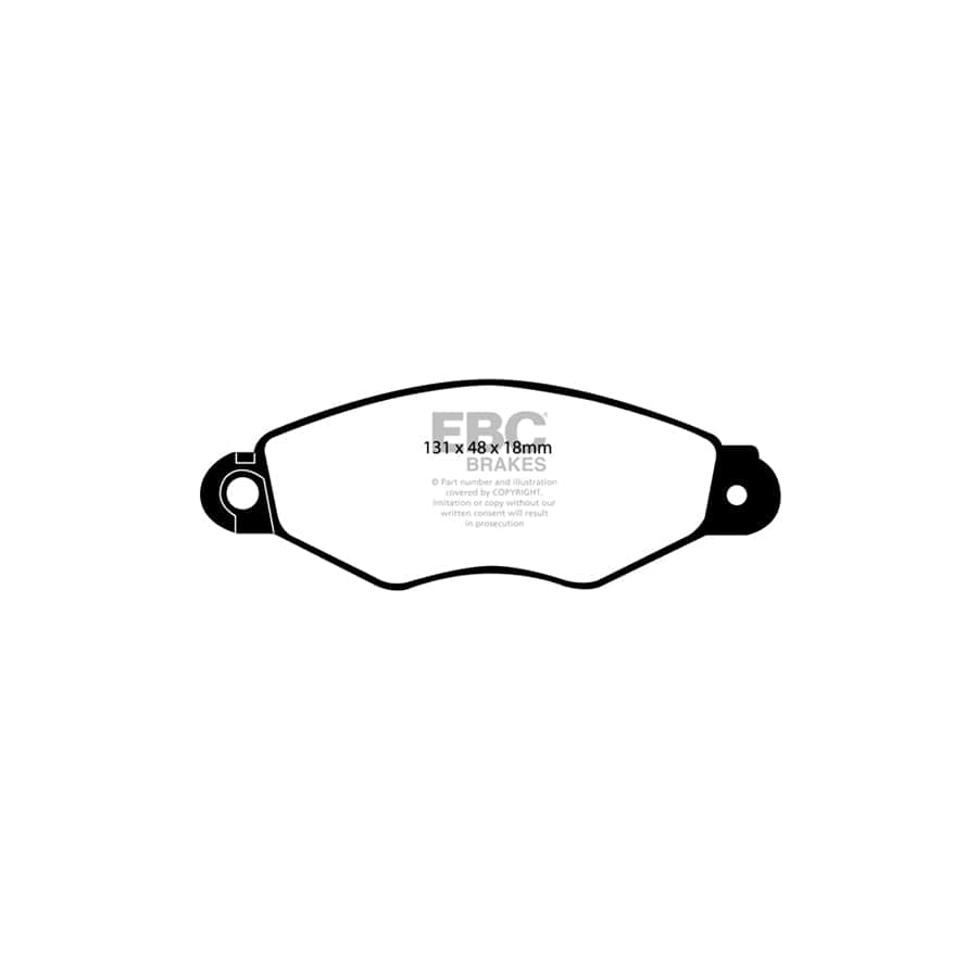 EBC DP1136 Citroen Renault Ultimax Front Brake Pads - Bendix Caliper 2 | ML Performance UK Car Parts