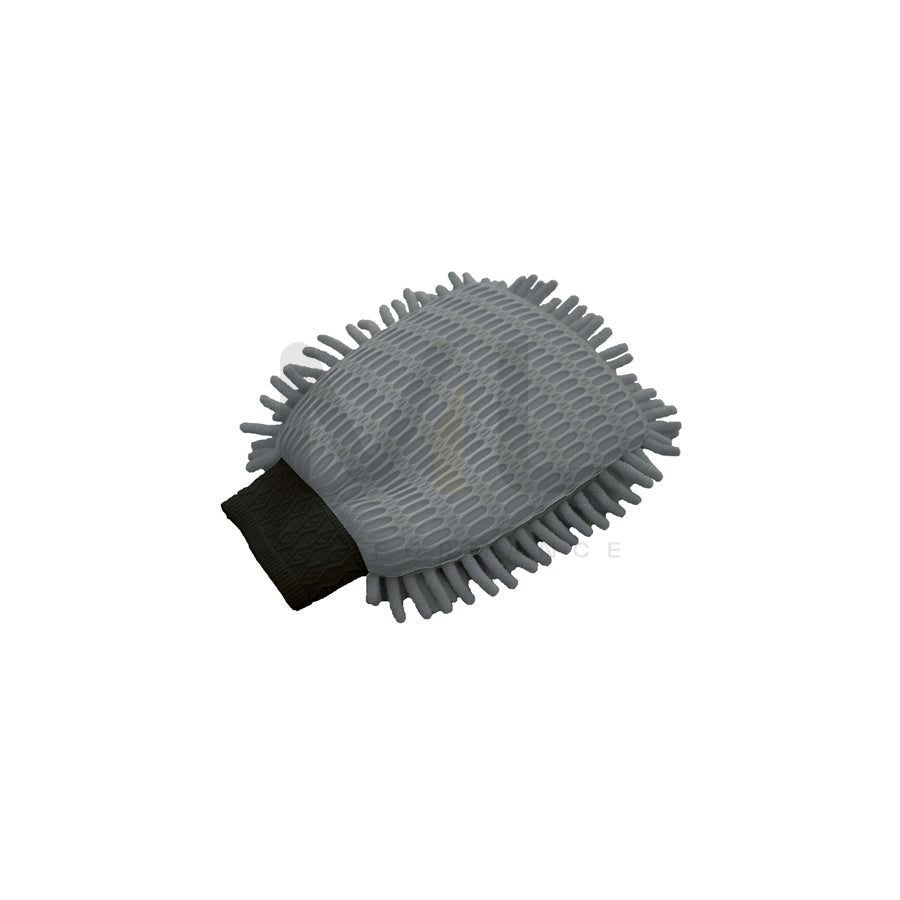 WALSER 16101 Car wash mitt Windscreen wash concentrate 1:10 citrus, Microfibre, Grey