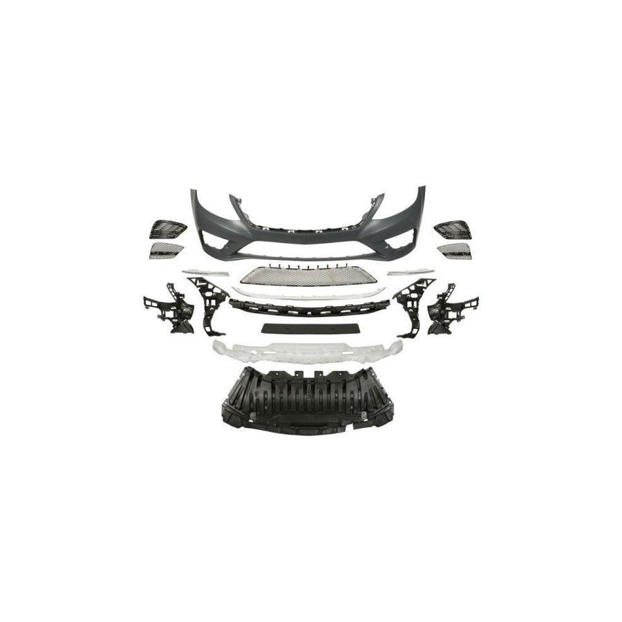 Blic 5510-00-3510902Kp Bumper Suitable for Mercedes-Benz S-Class Saloon (W222, V222, X222)