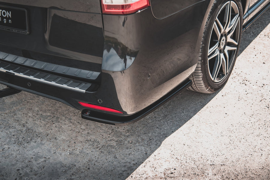 Maxton Design Mercedes Benz V-Class AMG-Line W447 Facelift Rear Side Splitters V.1