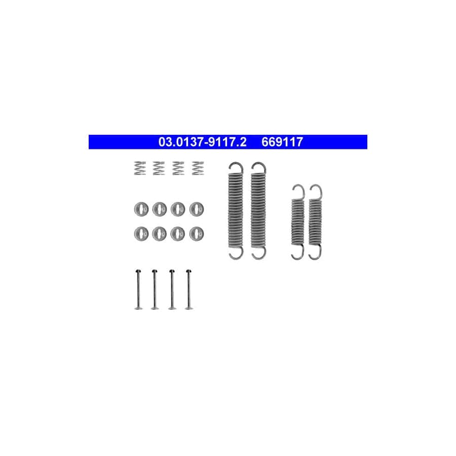 ATE 03.0137-9117.2 Accessory Kit, Brake Shoes