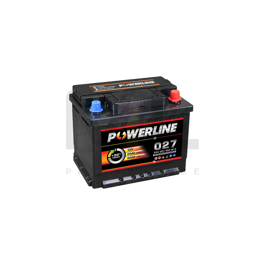 Powerline 027 Car Battery 12V