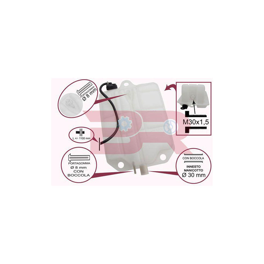 Botto Ricambi Brac6669 Coolant Expansion Tank